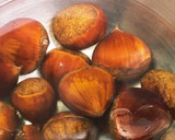 母の栗ご飯☆栗の甘み☆むき方つき作り方1写真