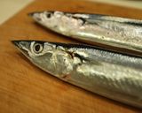 ひやむぎでさんまのオリーブオイル作り方1写真