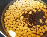 簡単！水煮大豆と塩昆布の煮物作り方2写真