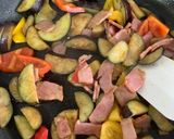 茄子とベーコンのカレー炒め作り方4写真