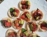 まぐろとトマトの胡麻和えのっけ作り方5写真