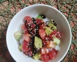 まぐろとトマトの胡麻和えのっけ作り方6写真