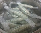 鶏胸肉ミンチで青じそ入ソーセージ♪作り方6写真