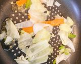 味付け不要さば味噌素麺チャンプル作り方3写真