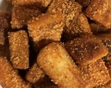 食パンの耳できな粉揚げパン♫作り方5写真