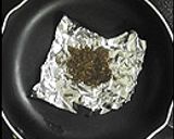 蒸し器 de 燻製(スモークチーズ)作り方1写真