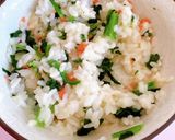 離乳食幼児食 鮭とほうれん草のリゾット風作り方4写真