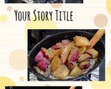 サツマイモ(簡単)バター醤油作り方8写真
