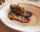 オイルサーディン焦がし醤油炒め作り方8写真