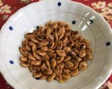 かぼちゃ種　乾燥時間差食べ比べ作り方5写真