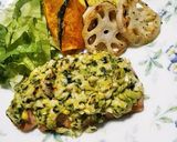 秋鮭のマヨたま焼き作り方13写真