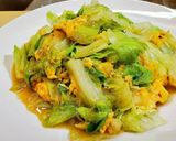 無限!シャキシャキレタスと卵の中華炒め作り方6写真