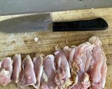 肉嫌いっ子も平気?若鶏胸肉魚煮汁焼き♩作り方5写真