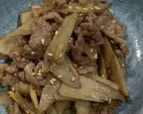 簡単☆ゴボウと牛肉のきんぴら作り方6写真