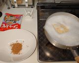 偏愛レシピ／チーズ乗せミルク味噌ラーメン作り方2写真