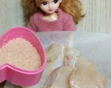 リカちゃん♡赤魚のニラ黄身ソース絡め*｡作り方2写真