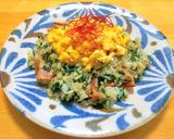 ほうれん草の炒飯◎お手軽食材で簡単作り方4写真