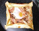 ガレット風！ハムときのこのおかずクレープ作り方7写真