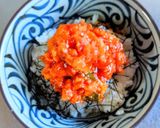 韓国風ネギトロ丼作り方4写真
