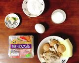 ガレット風！ハムときのこのおかずクレープ作り方1写真