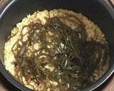 材料２つ＋水 昆布の佃煮で炊き込みご飯作り方3写真
