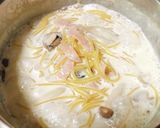 シナモン香る秋のクリームパスタ作り方4写真