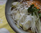 カレー肉南蛮うどん♪作り方2写真