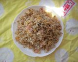 黒ゴマ焼き飯♪作り方1写真