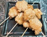 【揚げ物の卵・パン粉アレンジ】つくね作り方5写真