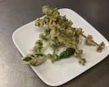 バジルの花の天ぷら作り方5写真