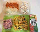かぼちゃ入り＊美味しいミネストローネ♪作り方1写真