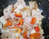 豚ロース肉で、とろとろ酢豚作り方5写真