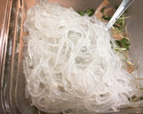 かいわれとハムのはるさめサラダ作り方3写真