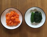 HMで簡単!*野菜deチーズロール*作り方1写真