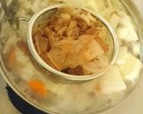 おかずスープ☆根菜と鶏肉の味噌汁作り方7写真