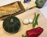 カボチャでチーズフォンデュ作り方1写真