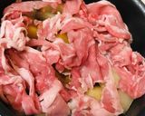 豚肉の肉ジャガ＆カボチャの甘煮作り方3写真
