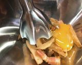 【残り物アレンジ】山芋鉄板風作り方1写真