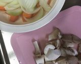 にんじんと玉ねぎとエリンギの黒酢豚作り方3写真