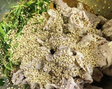 豚しゃぶと豆苗の味噌マヨ和え作り方4写真