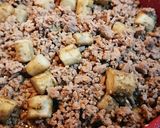 合挽き肉とごぼうと胡麻の煮込み作り方3写真
