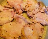 鶏もも肉withチーズソース♪作り方2写真