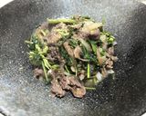 空心菜のプルコギ風炒め作り方3写真