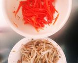 残り野菜でビビンバ丼作り方2写真