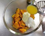 シークヮーサーでさっぱり味かぼちゃサラダ作り方3写真