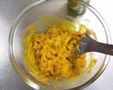 シークヮーサーでさっぱり味かぼちゃサラダ作り方4写真