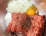 たっぷりごろっとピーマンの肉詰め作り方2写真