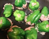 たっぷりごろっとピーマンの肉詰め作り方4写真
