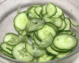 作り置き♡ワカメちりめんキュウリの酢の物作り方1写真
