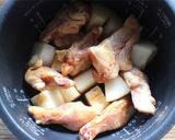 m炊飯器で冬瓜と手羽元の甘辛煮作り方3写真